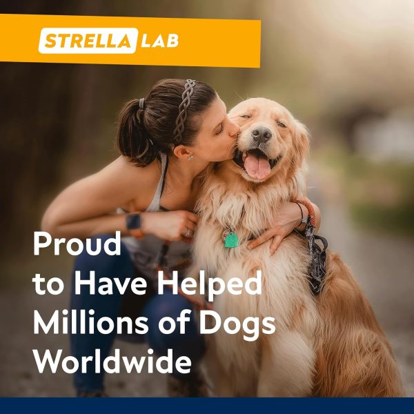 StrellaLab Dog Calming Chews Hemp Melatonin 180Ct Bacon-7