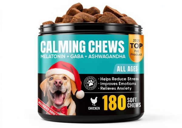 Buddy Cheer Dog Calming Chews Fast Acting Relief-0