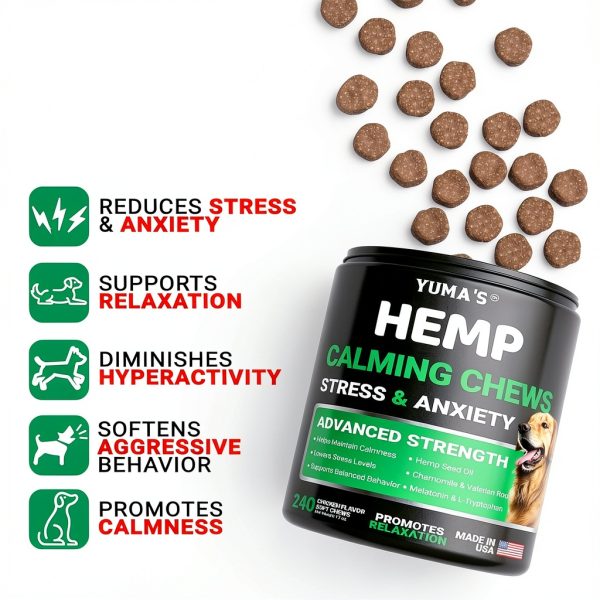 Calming Dog Treats by YUMA'S Pet Anxiety Relief-2