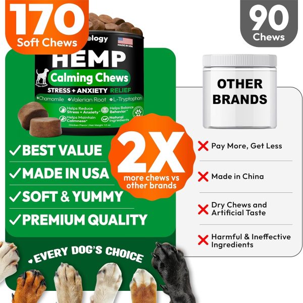 Petsology Dog Calming Chews Hemp Oil Relaxation-4