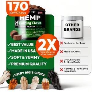 Petsology Dog Calming Chews Hemp Oil Relaxation-0