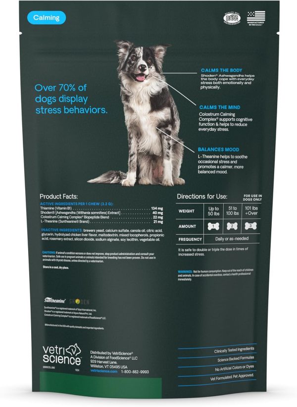 Calm & Confident Dog Calming Chews by FoodScience-1