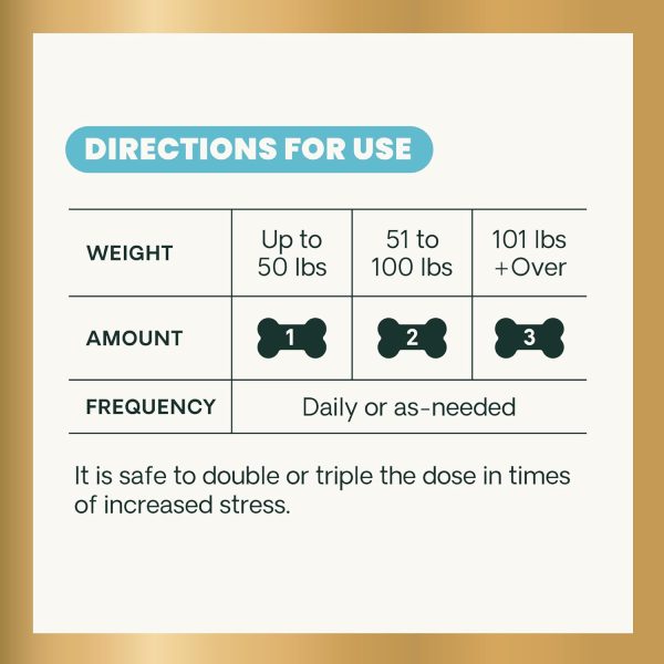 Calm & Confident Dog Calming Chews by FoodScience-8