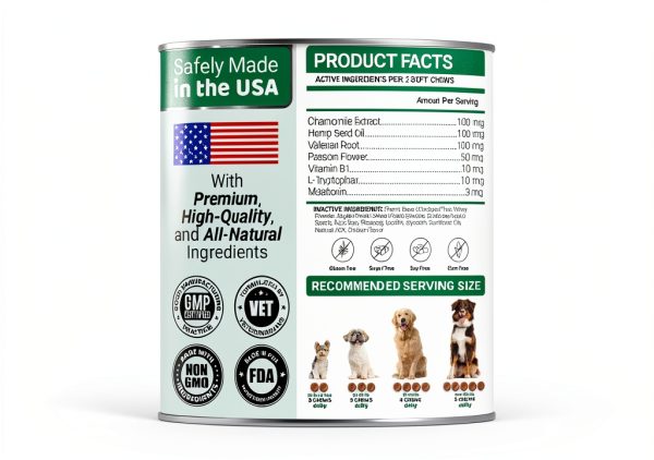 Calming Dog Treats by YUMA'S Pet Anxiety Relief-5
