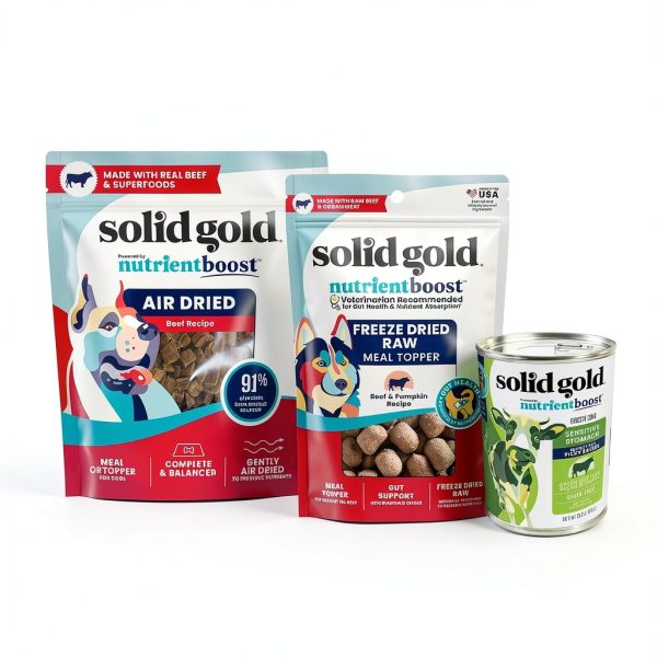 Solid Gold Pet Calming Dog Treats Smoked Bacon 60 Count-6
