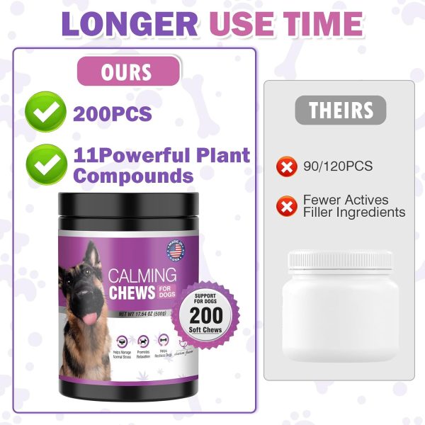 TTLXRL Calming Chews for Dogs Chicken Flavor-4