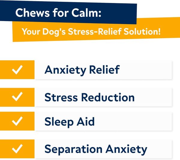 StrellaLab Dog Calming Chews Hemp Melatonin 180Ct Bacon-1