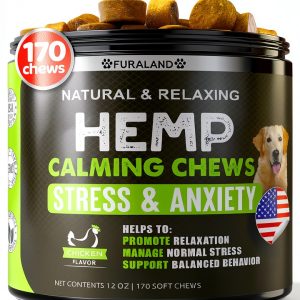 FURALAND Dog Calming Treats Reduce Anxiety Joint Relief-0