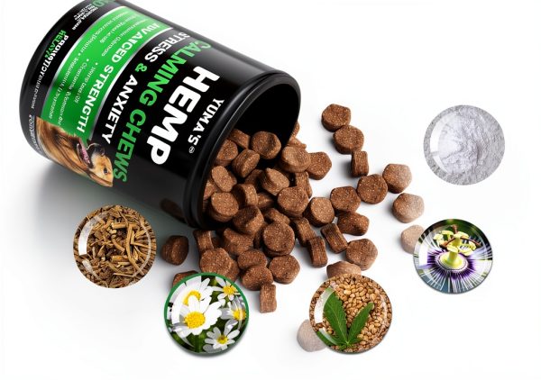 Calming Dog Treats by YUMA'S Pet Anxiety Relief-3
