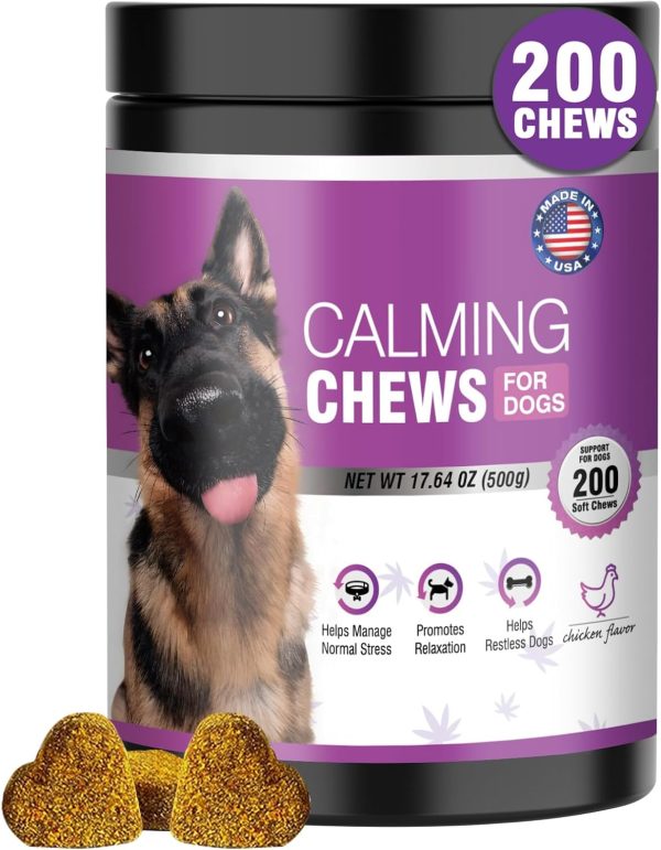 TTLXRL Calming Chews for Dogs Chicken Flavor-0