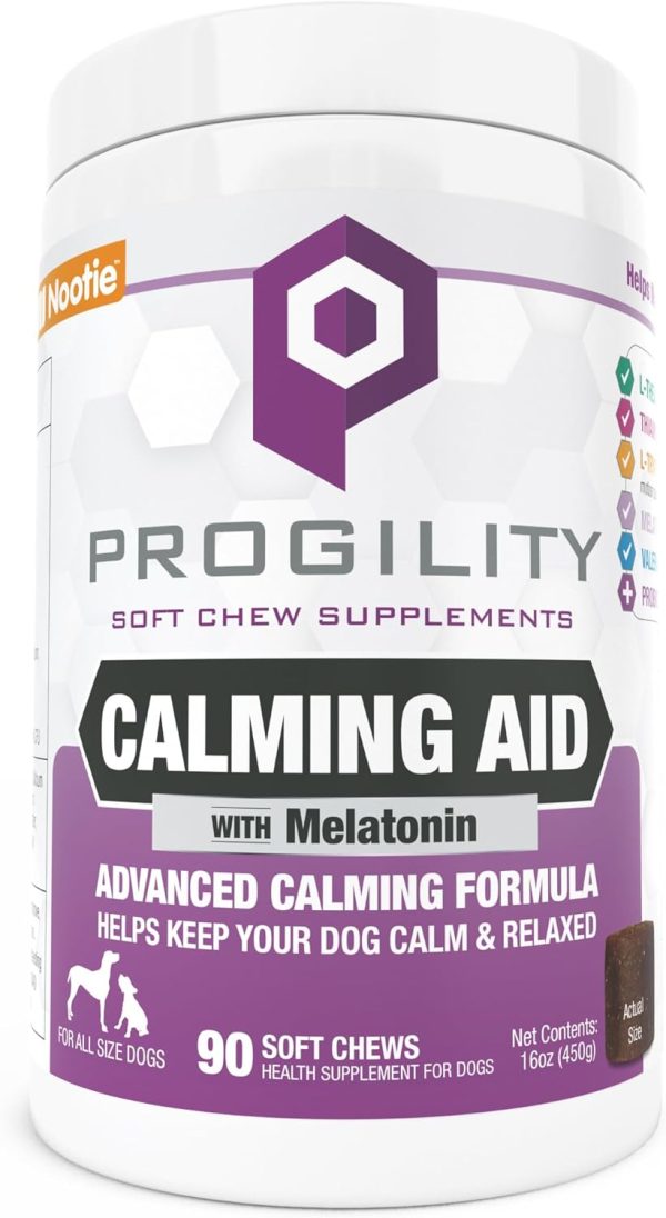 Nootie Dog Calming Chews Stress Relief Bacon Flavor-0