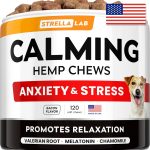 Hemp Calming Chews for Dogs Anxiety Relief by StrellaLab-0