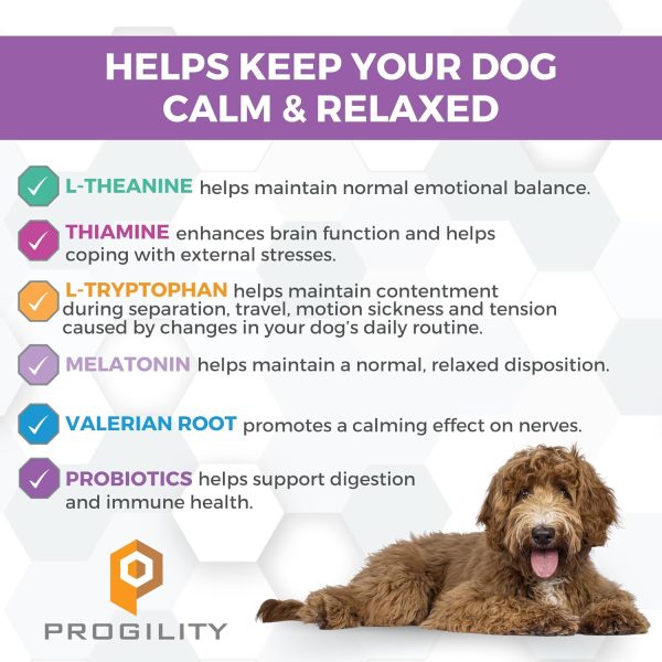 Nootie Dog Calming Chews Stress Relief Bacon Flavor-1