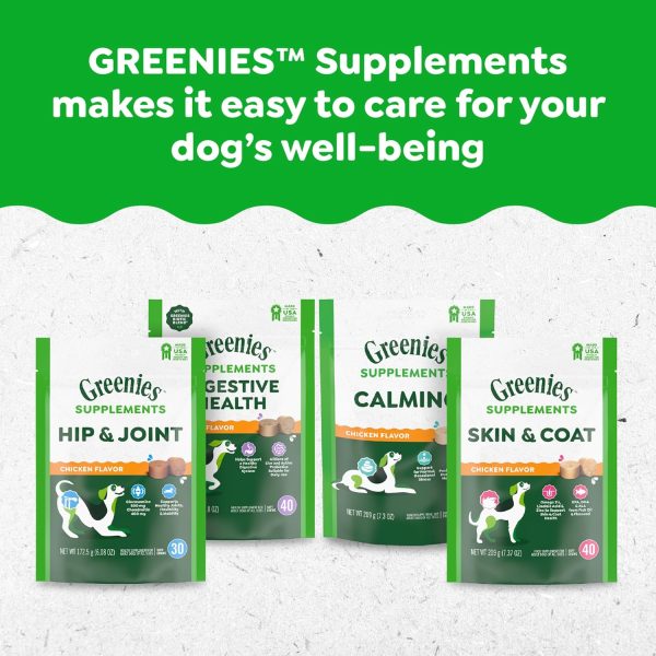 Greenies Calming Supplements for Dogs Chicken Flavor-12
