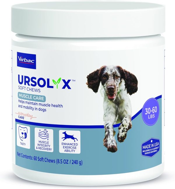 Virbac URSOLYX Soft Chews for Dog Muscle Health-0