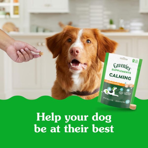 Greenies Calming Supplements for Dogs Chicken Flavor-2