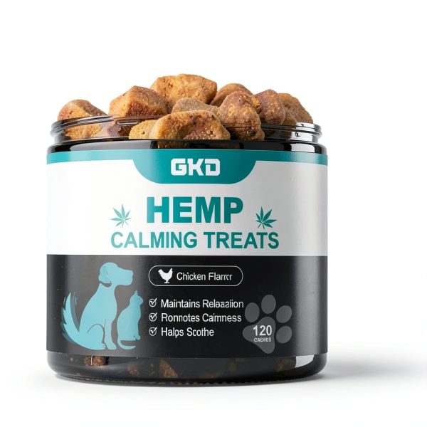 GKD Calming Hemp Chews Dog Anxiety Relief Natural-5