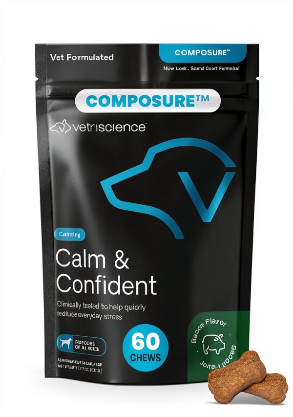 Calm & Confident Dog Calming Chews by FoodScience-0
