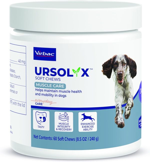 Virbac URSOLYX Soft Chews for Dog Muscle Health-1