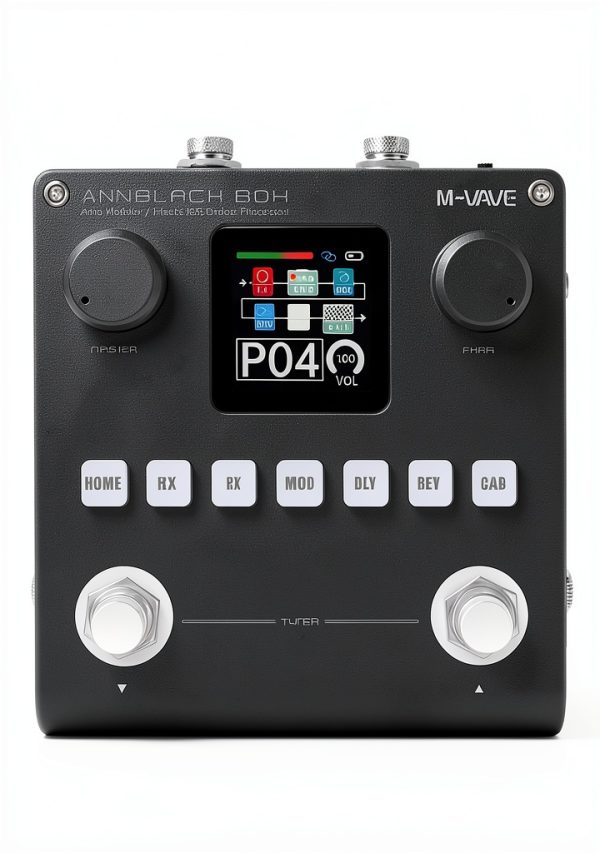 Guitar Effects Pedal ANNBLACH Black 80 Presets-1