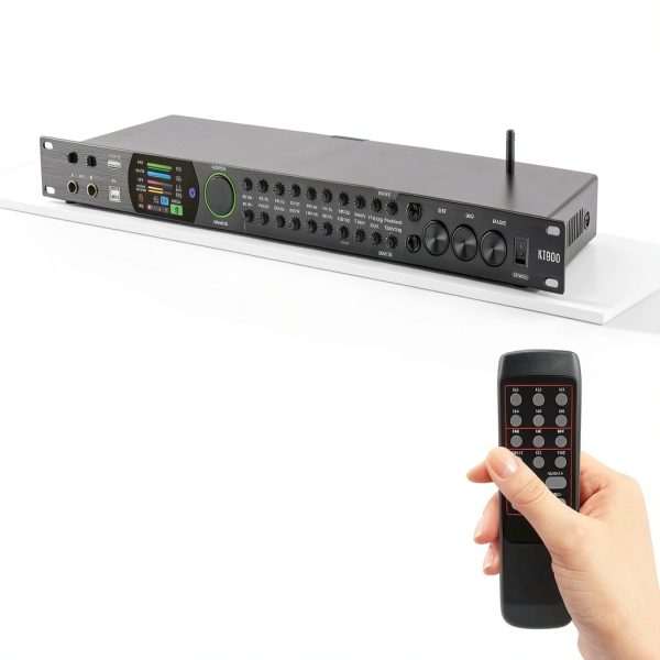 Jcanol KT900 Metal Digital Reverb Processor-6