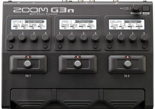 Zoom G3N Black Multieffects Processor Guitar-0