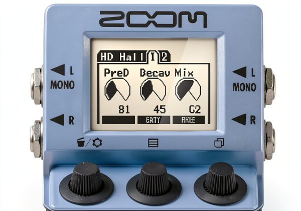 Zoom ZMS70CDR Guitar Multi-Effects Processor with LCD USB and Battery-5