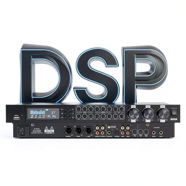 JCANOL Metal KTV Reverb Processor LCD Display-1