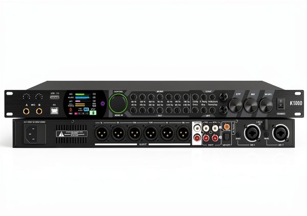 Jcanol KT900 Metal Digital Reverb Processor-0
