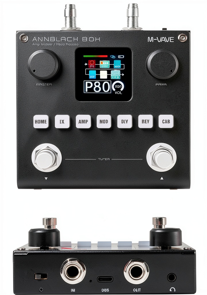 M-VAVE Guitar Multi Effects Pedal front view