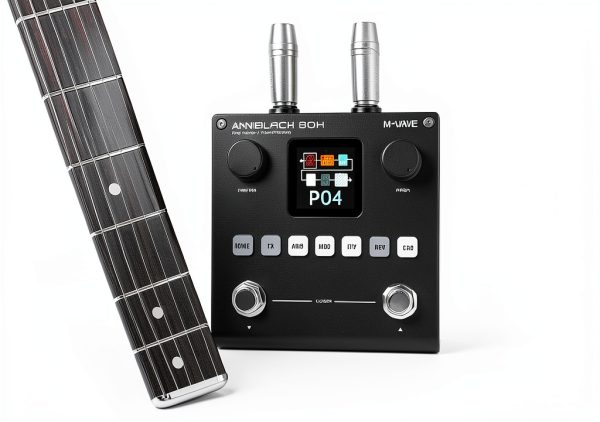 Guitar Effects Pedal ANNBLACH Black 80 Presets-4