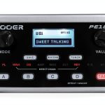 Guitar Multi-Effects Processor PE100 Black USB-0