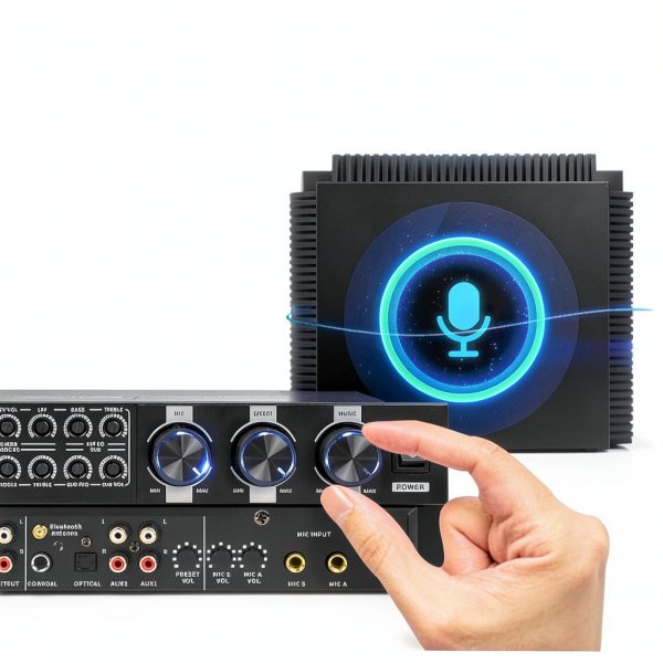 JCANOL Metal KTV Reverb Processor LCD Display-4