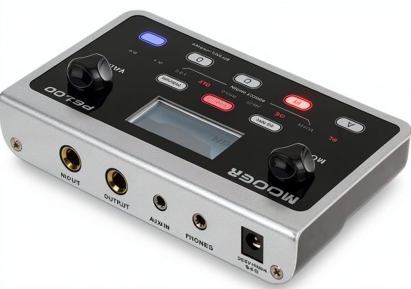 Guitar Multi-Effects Processor PE100 Black USB-3