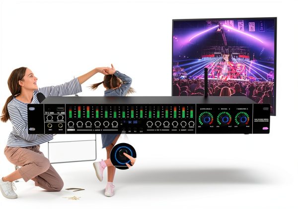 KT150 KTV Digital Equalizer K‑6 Simulation Metal Pre‑stage Reverb-5