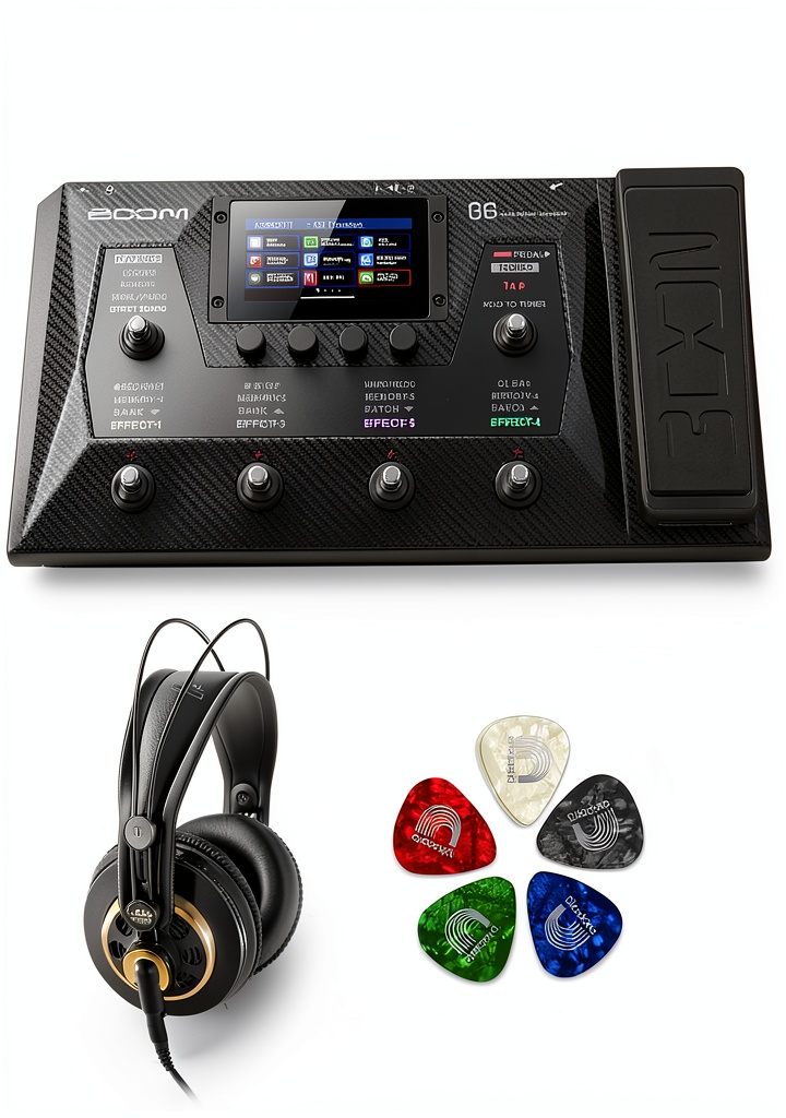 Product front view showing all components
