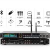 FX8-PRO Karaoke Audio Pre‑effector USB Mixer with LCD Screen Black-2