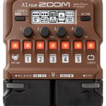 A1 FOUR Processor Pedal Black Acoustic Effects with Loop Recorder-0