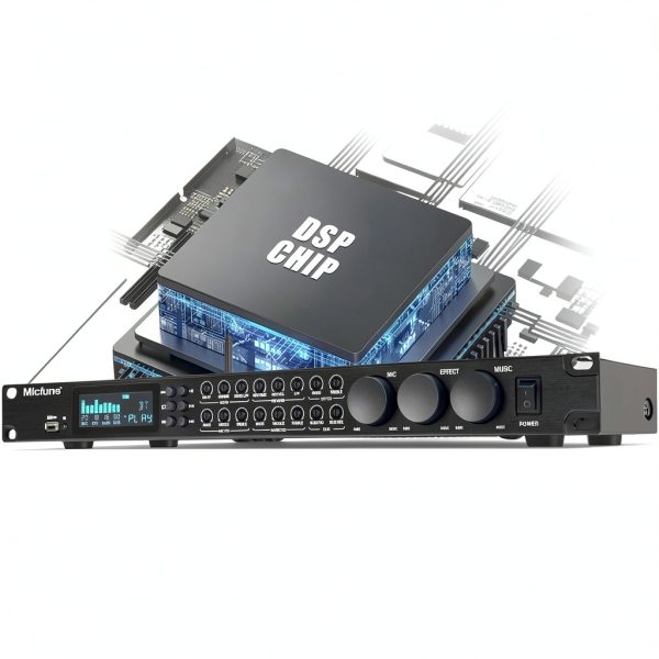 ProSound Digital Prestage Effector Audio Processor Anti Howling-6