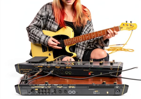 HeadRush Prime Guitar Multi-Effects Processor Steel Body 120W-5