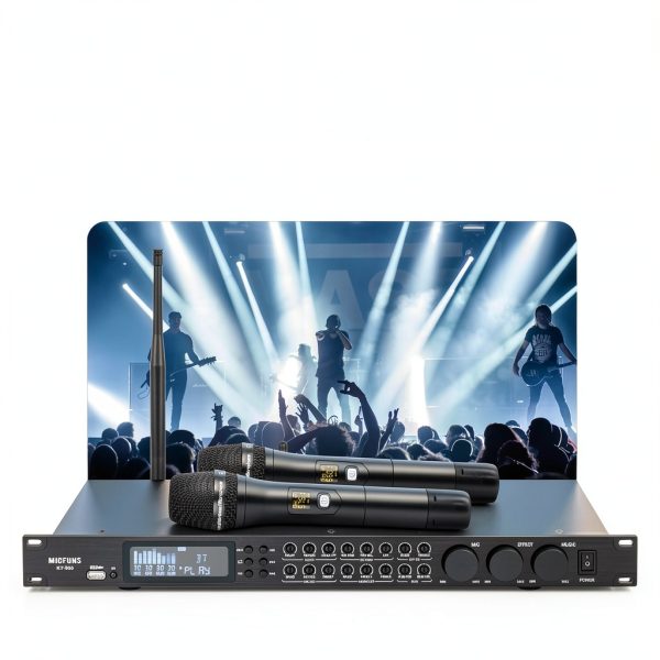 KT900-PRO Karaoke Processor with Bluetooth USB Optical Input-7