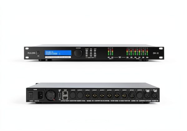 DP-26 Black 1U Rack-Mount Audio Processor with USB RS485 Interface-8