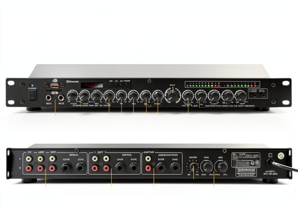Cwmiibili Multieffects Processor I500714769A1 Black Metal Plastic Unit-4