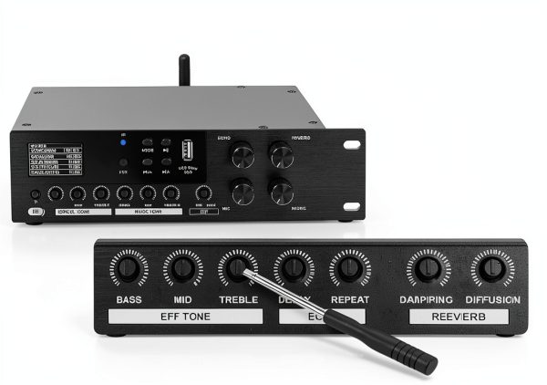Kadjuh LD300 KTV Digital Pre-Stage Effector HD Screen Anti-Howling-5