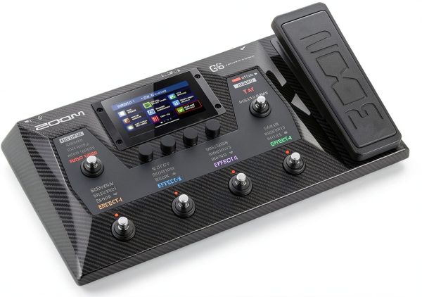 Zoom G5 Multi-Effects Processor with Integrated Pedal Board Black-4