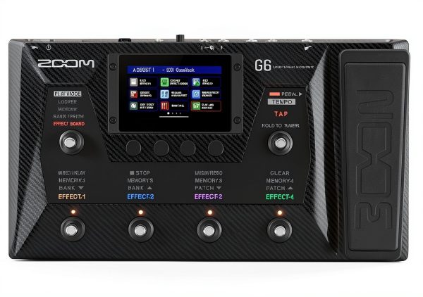 Zoom G5 Multi-Effects Processor with Integrated Pedal Board Black-2