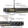 REV3900 Black Karaoke Dual‑Mic with Anti‑Howling and Bluetooth-1