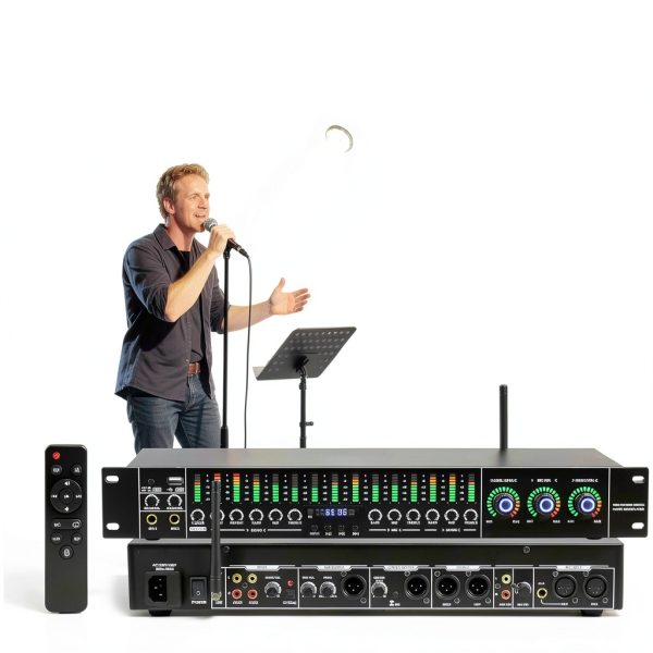 KT150 KTV Digital Equalizer K‑6 Simulation Metal Pre‑stage Reverb-3