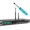 FX8-PRO Karaoke Audio Pre‑effector USB Mixer with LCD Screen Black-5