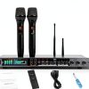FX8-PRO Karaoke Audio Pre‑effector USB Mixer with LCD Screen Black-7